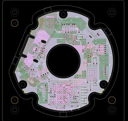 Wielowarstwowe płyty PCB z 0,15 mm odciskem do produkcji